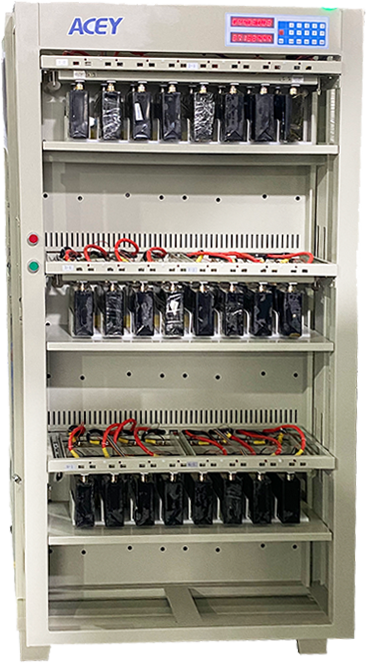 Máquina de classificação de capacidade de bateria prismática