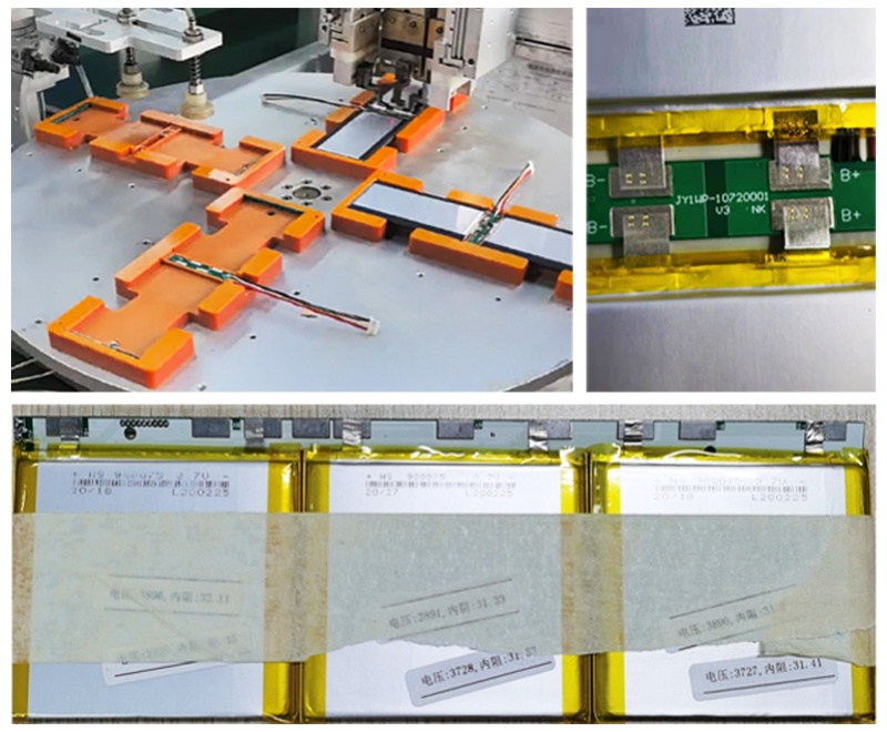 Laptop battery laser spot welding machine