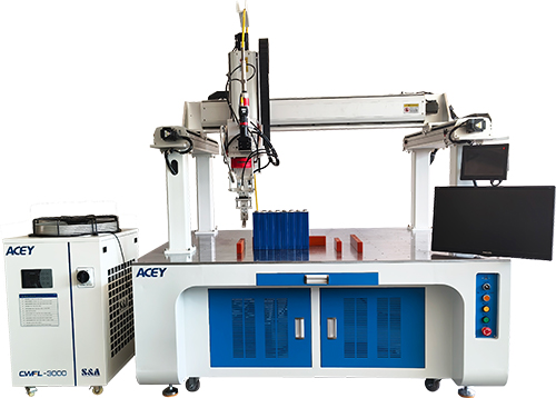 ACEY 1500W-6000W Laser Welding Machine For Lithium Ion Batteries