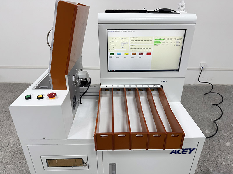 Automatic battery sorting machine