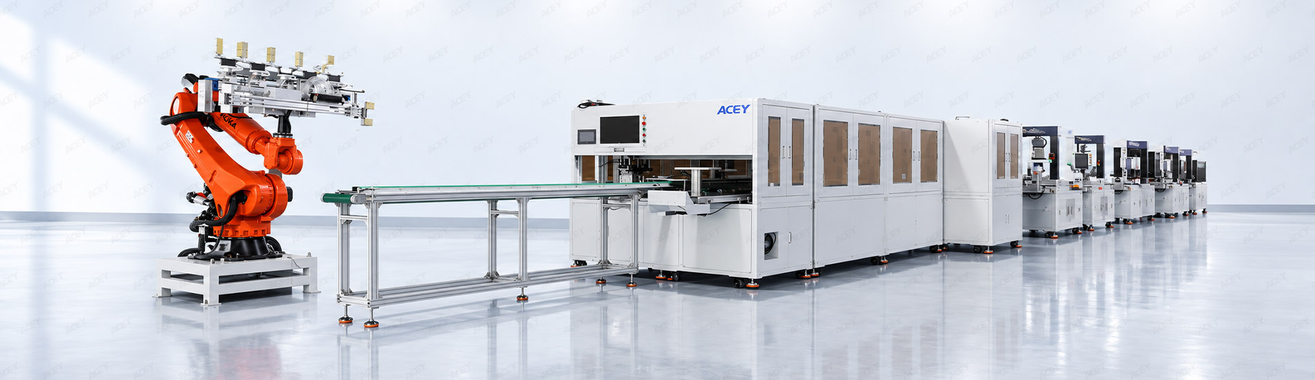Fully Automatic Battery Pack Assembly Line For ESS