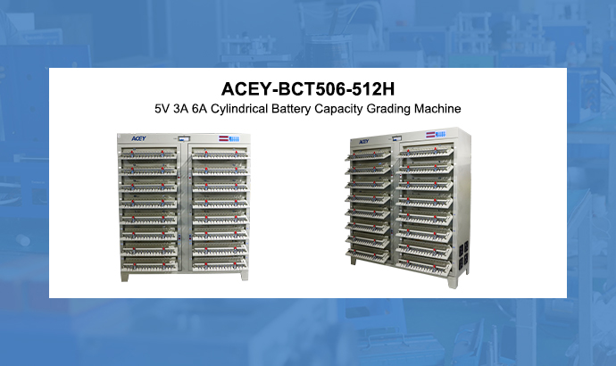 Máquina de classificação de capacidade de bateria cilíndrica de 5V 3A 6A