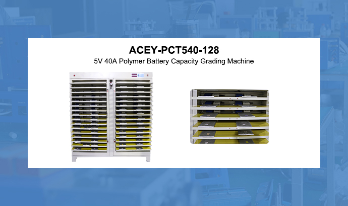 Máquina de classificação de capacidade de bateria de polímero 5V 40A