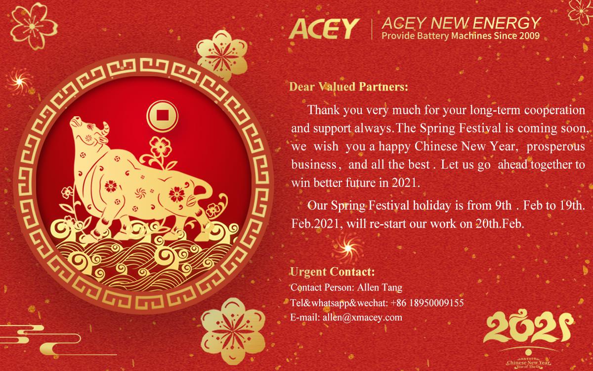 aviso de ano novo chinês